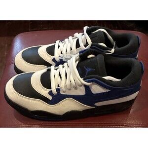 Nike Air Jordan 4 RM Motorsports Deep Royal Blue Shoes FQ7939-140 Mens Size 14